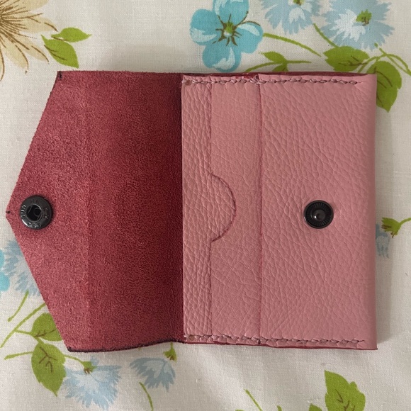 Handmade Genuine Leather Wallet - Picture 3 of 5